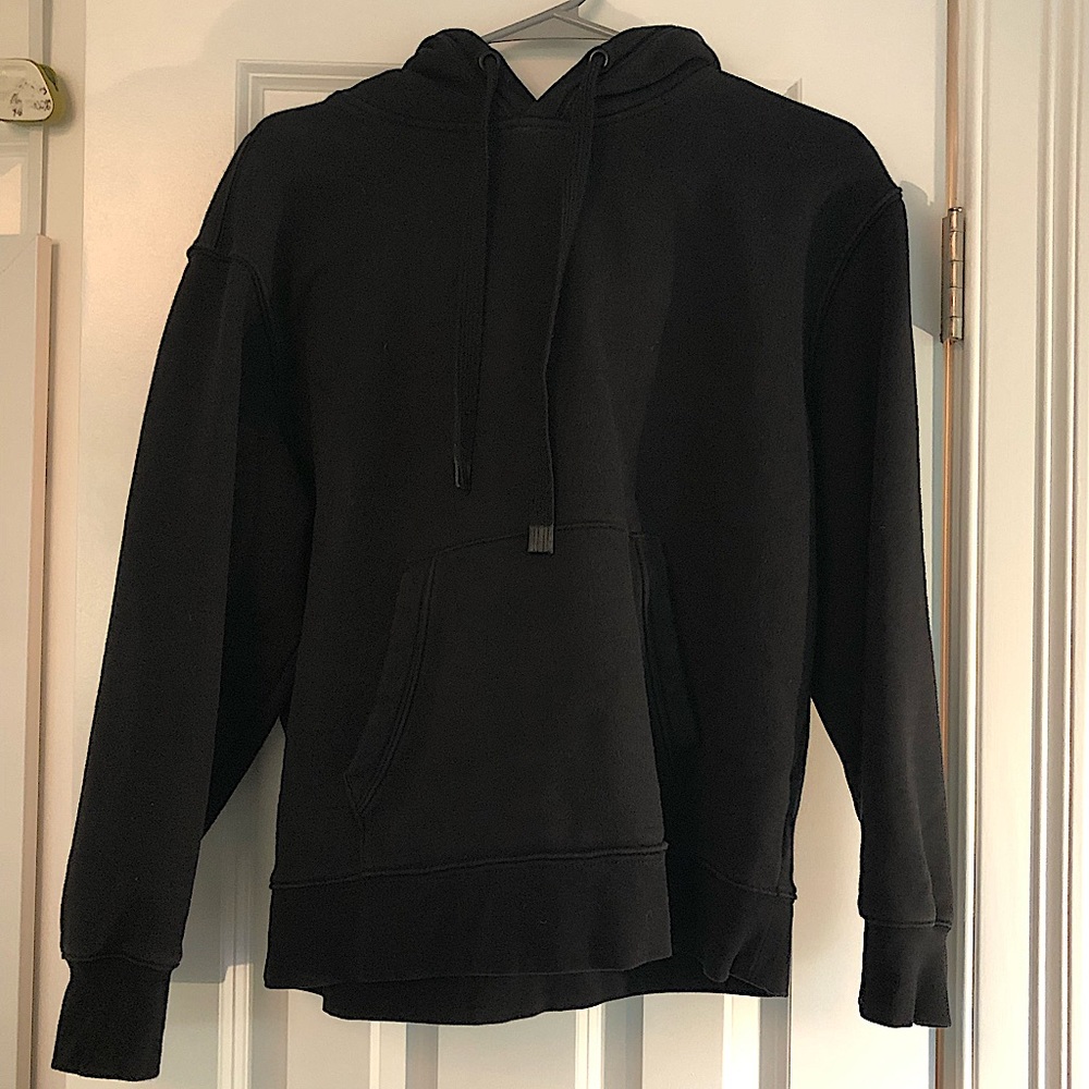 Girls Medium Black Athleta Hoodie